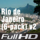 Brazil Aerial View Rio De Janeiro 6 (6 - Pack) - VideoHive Item for Sale