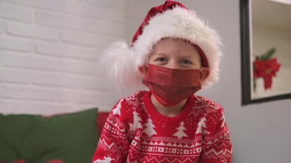 Christmas Kids Mask