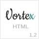 Vortex - Responsive One Page Template  - ThemeForest Item for Sale
