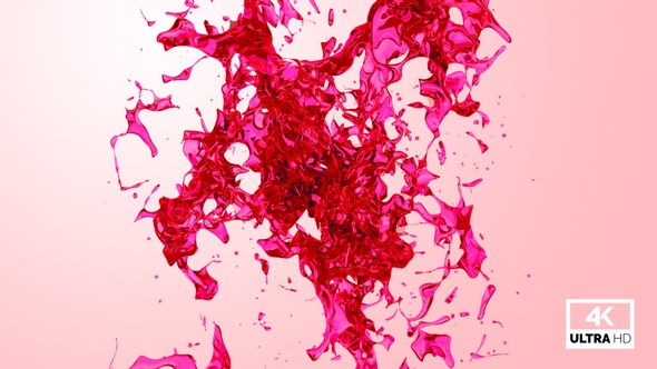 Red Water Splash Collision alt