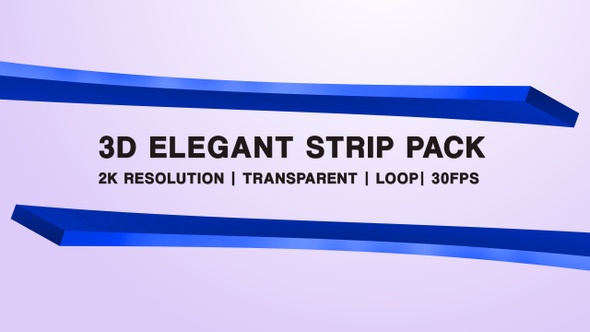 3D Elegant Strip Pack