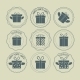 Gift Boxes Stamp - GraphicRiver Item for Sale
