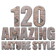 120 Nature Styles - GraphicRiver Item for Sale