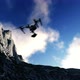 Drone Flying Between the Mountains - VideoHive Item for Sale