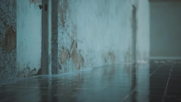 Interior of the Abandoned Soviet Building alt