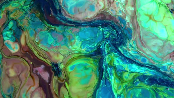 Abstract Colorful Invert Sacral Paint  Exploding Texture 388