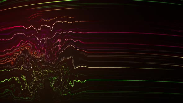 Abstract glowing lines background