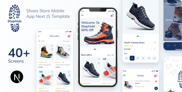StepHub - Next.js Shoes Store Template