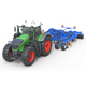Fendt 1050 Vario Tractor with Star Wheel Soil Cultivator - 3DOcean Item for Sale