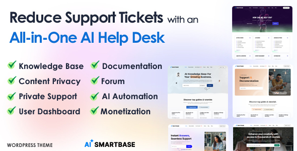 AI SmartBase – Documentation, Knowledge Base & Private Support WordPress Theme