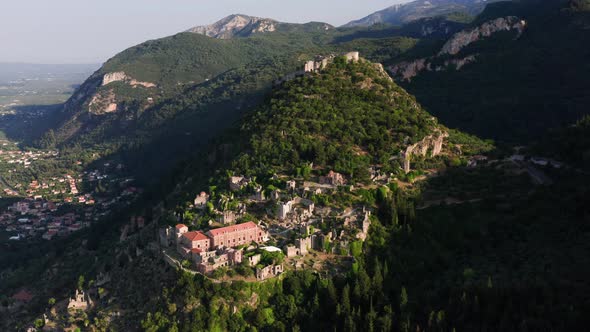 Ancient City Mystras Sparta Greece