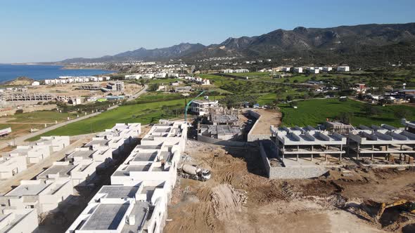 Construction at Girne Seaside