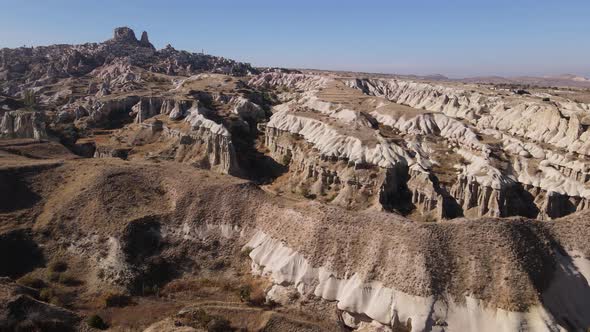 Aerial View Cappadocia Landscape