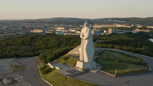 Monument to Defenders of the Soviet Arctic