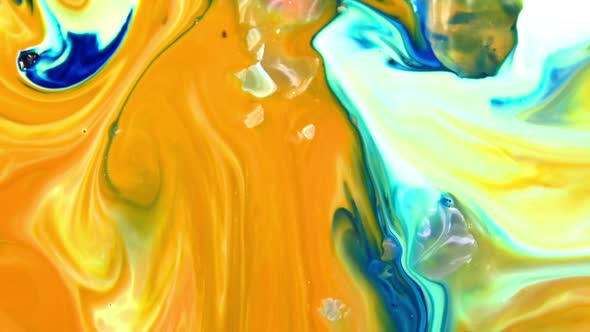 Abstract Infinity Arty Pattern Paint Liquid Concept Background Texture Footage 61