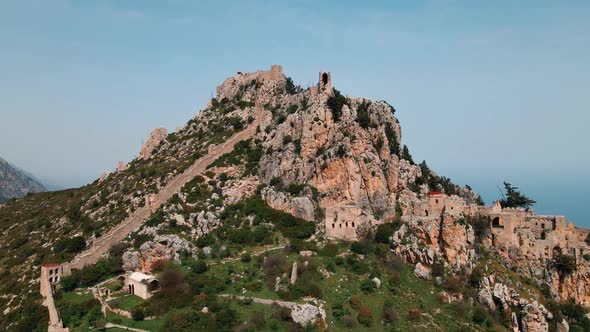 Castle at top of the mountain