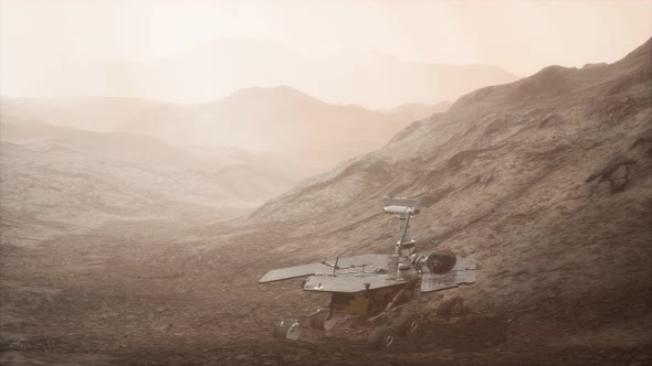 Opportunity Mars Exploring the Surface of Red Planet alt