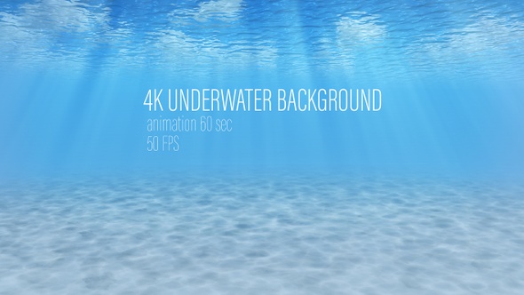 4K Underwater Background