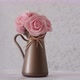 Pink Flowers On Vase Rotating - VideoHive Item for Sale