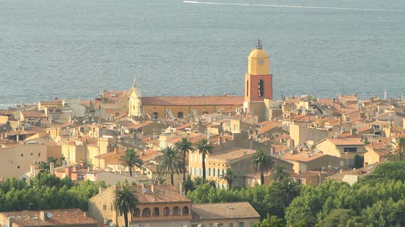 Saint-Tropez outdoor during summer