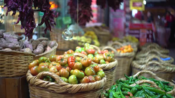 Traditional Winter Food Stand