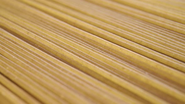 Spaghetti integral uncooked stacked