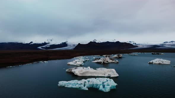 Jökulsárlón Glacier Lagoon in Iceland