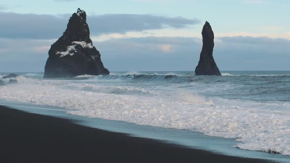 Troll Toes on Reynisfjara Black Sand Beach