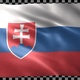 Slovakia waving flag looped - VideoHive Item for Sale