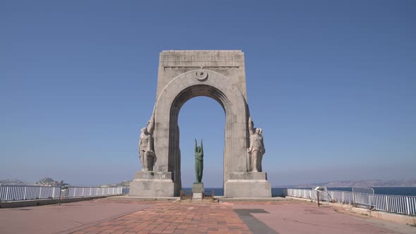 The War Memorial in Marseille