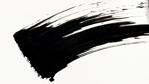 Black Mascara Swoosh