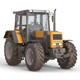 Renault 160-94 4WD Agricultural Tractor Dirty - 3DOcean Item for Sale