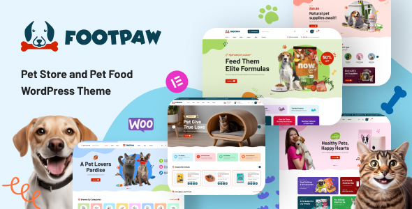 Leo Footpaw  Elementor -  Pet Shop Prestashop Theme