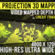 Wall Projection Mapping - 3D illusion Starter Kit (Circuit Style) - VideoHive Item for Sale