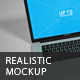 Realistic Laptop Mockup - GraphicRiver Item for Sale