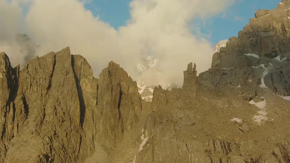 Tian Shan Mountains and Rocks