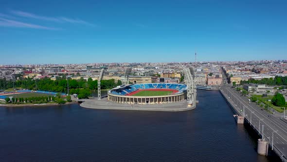 Saint-Petersburg. Drone. View from a height. City. Architecture. Russia 73