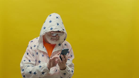 Portrait Of An Elderly Man With Beard