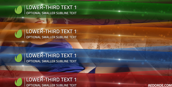 Glamorous Lower-Third alt