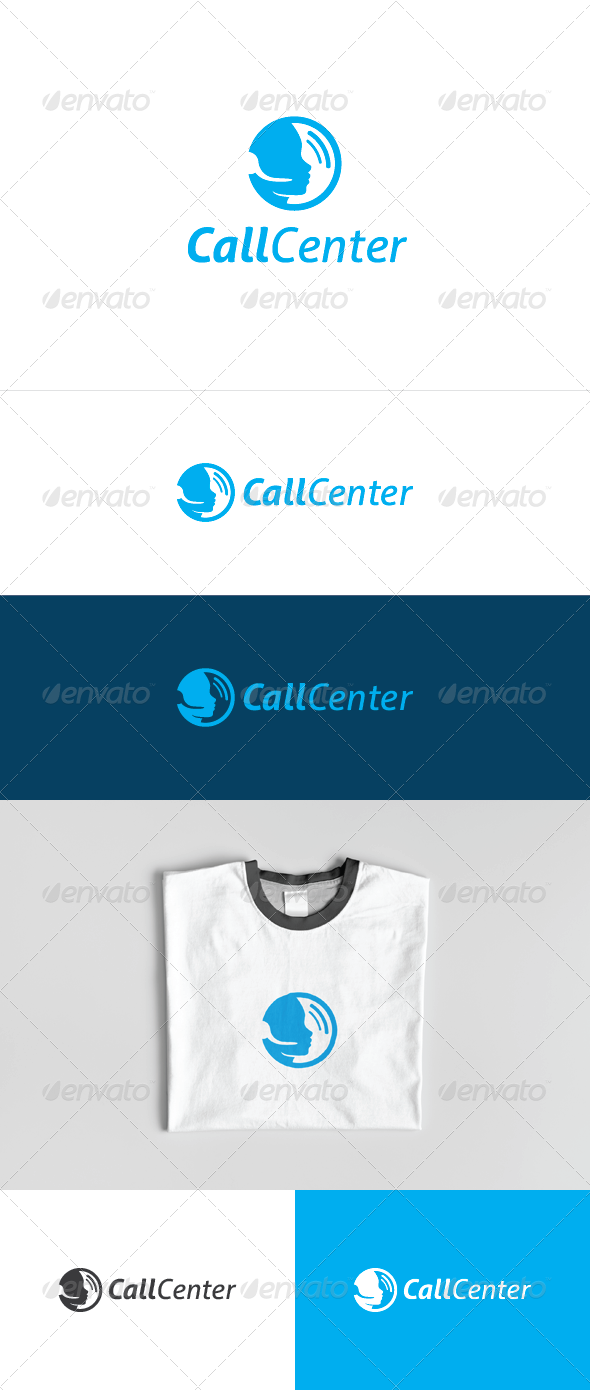 Call Center Logo Template