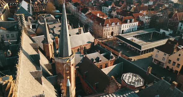 Brugge Aerial