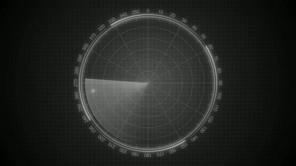 Radar HUD animated