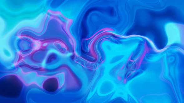 Abstract Background blue Wavy Clean marble trendy Liquid Animation