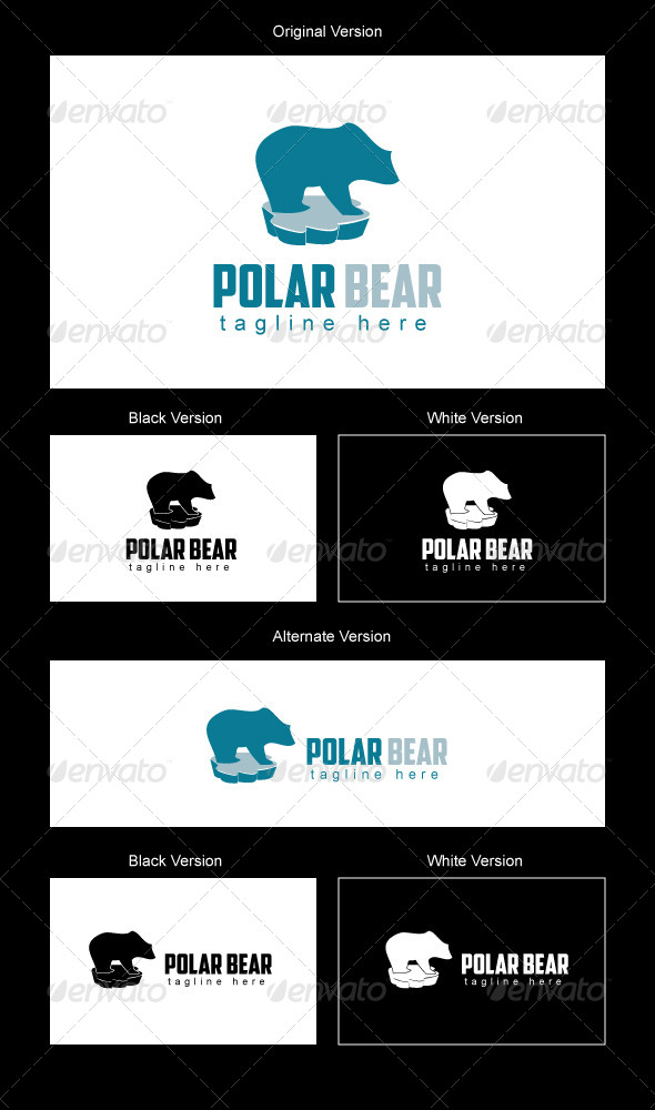 Polar Bear Logo Design