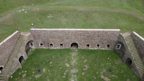 ancient ottoman bastion in ERZURUM