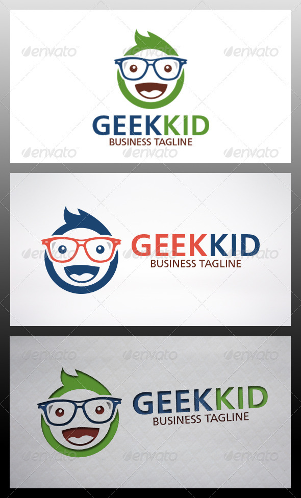 Geek Kid Logo