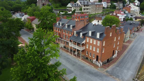 Harper's Ferry, West Virginia, site of John Brown's raid to incite a massive slave rebellion in the