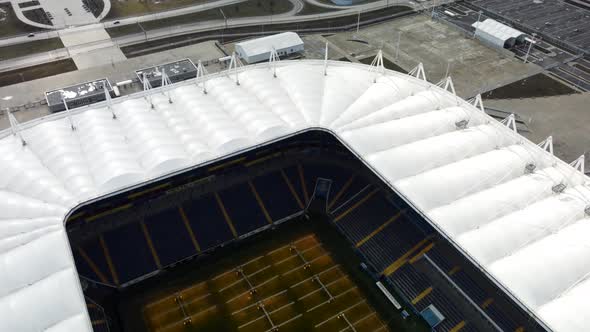 Rostovarena Football Stadium Aerial View