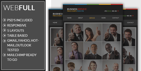 Responsive - Business Email Template