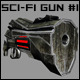 Sci-Fi Gun #1 (1 of 5) - 3DOcean Item for Sale